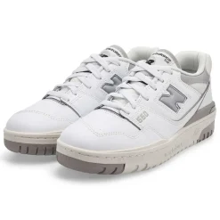 New Balance 550 Women White/Slate Grey New