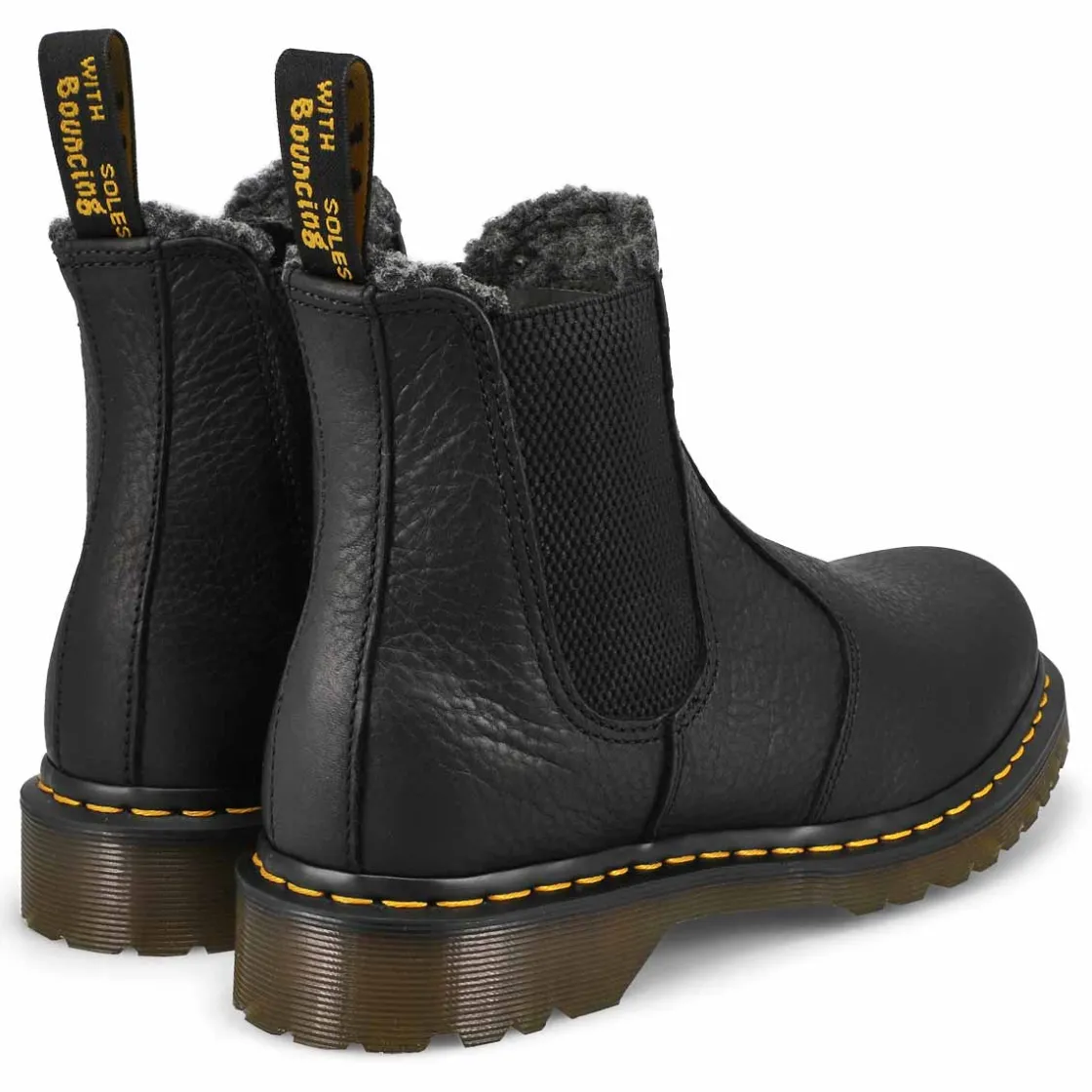 Dr Martens 2976 Grizzly Men Black Discount