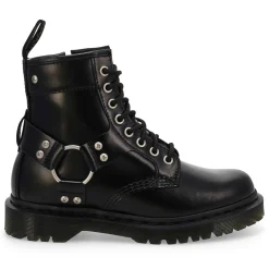 Dr Martens 1460 Harness Women Black New