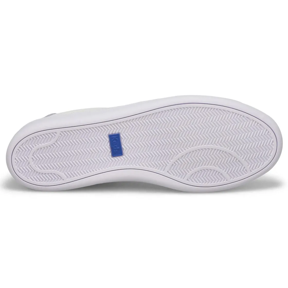 Keds Ace Leather Women White/Light Blue Outlet