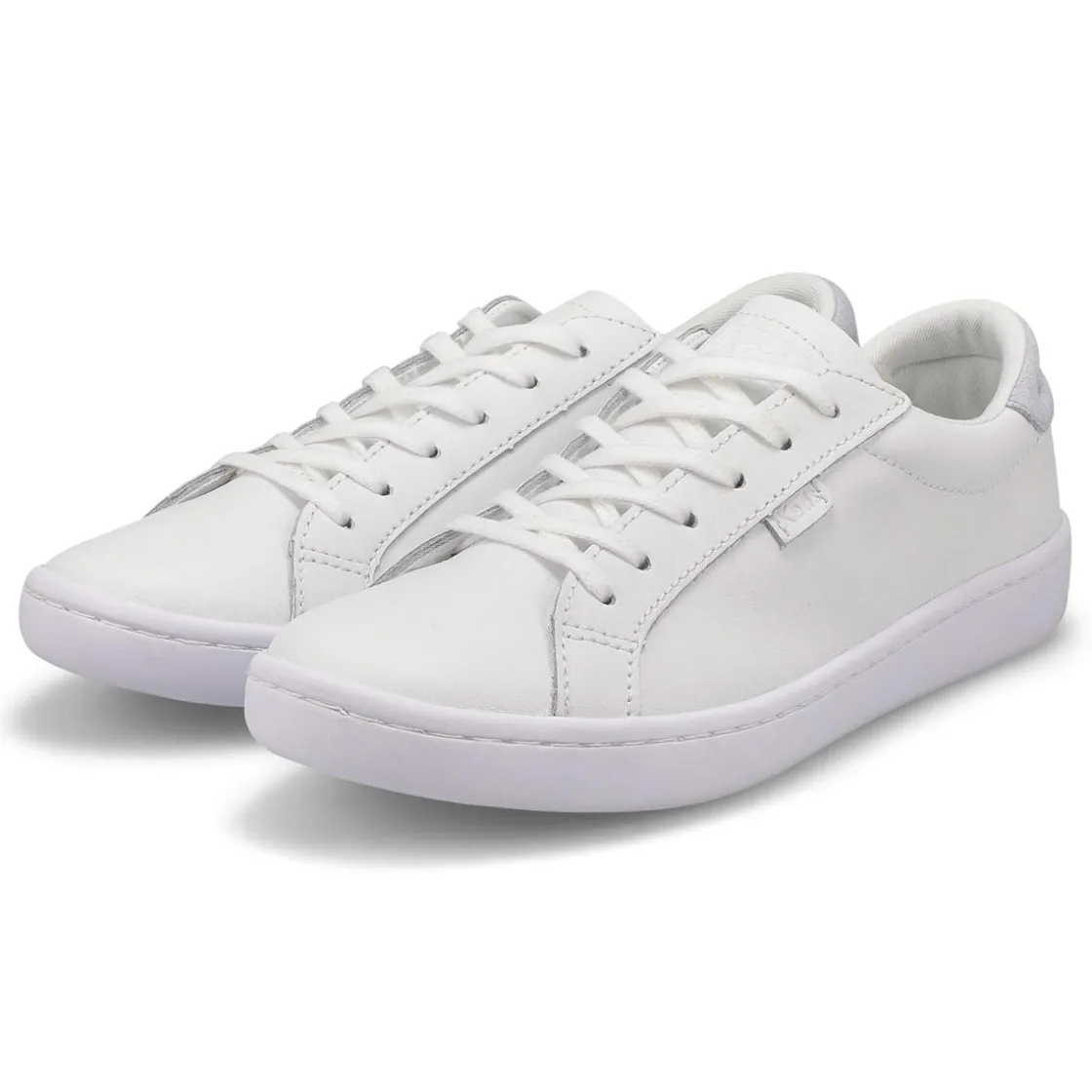 Keds Ace Leather Women White/Light Blue Outlet