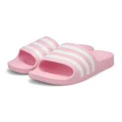Adidas Adilette Aqua K Girls Pink/White Best