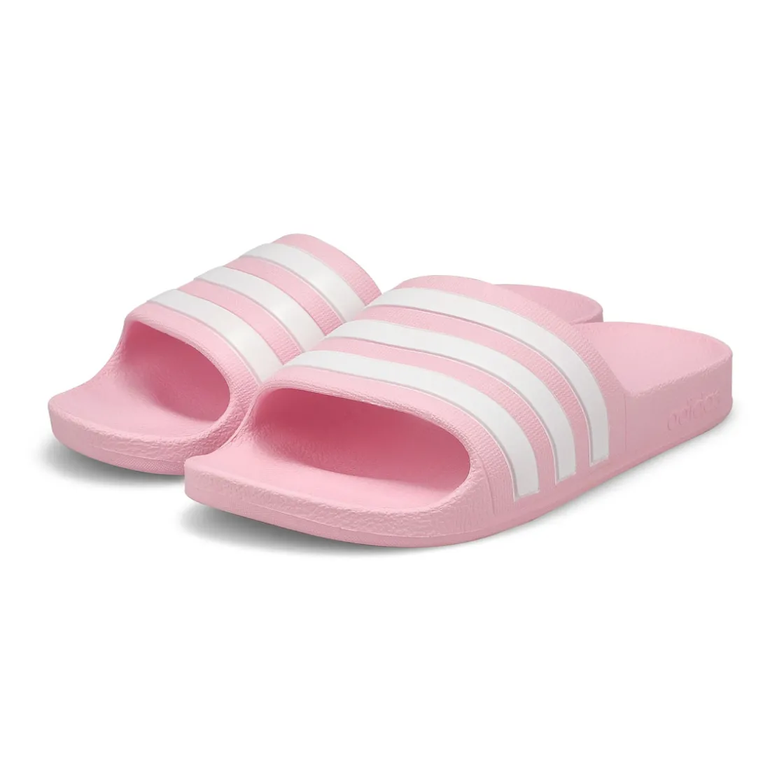 Adidas Adilette Aqua K Girls Pink/White Best