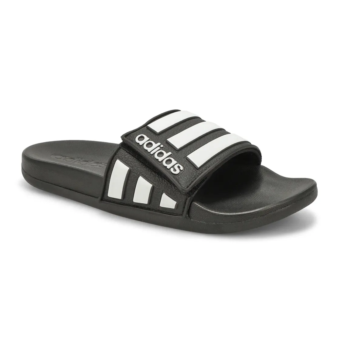 Adidas Adilette Comfort ADJ K Kids Black/White Hot