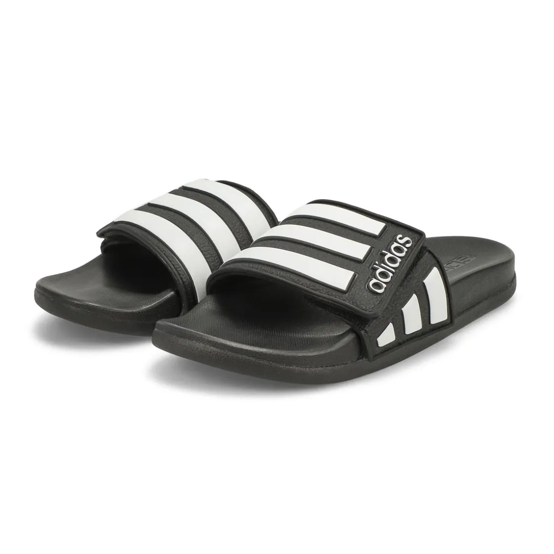Adidas Adilette Comfort ADJ K Kids Black/White Hot