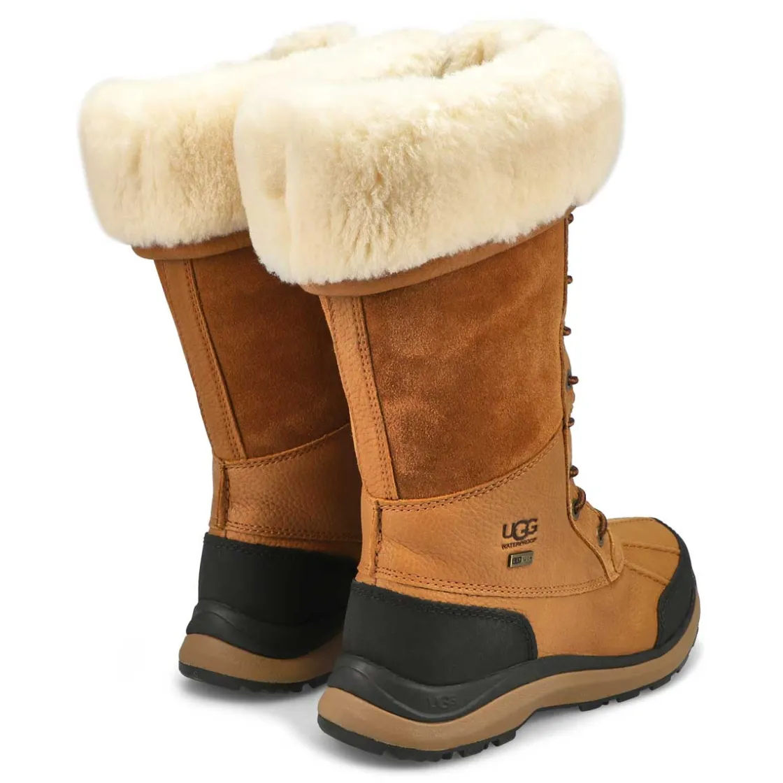 UGG Adirondack Tall III Women Chestnut New