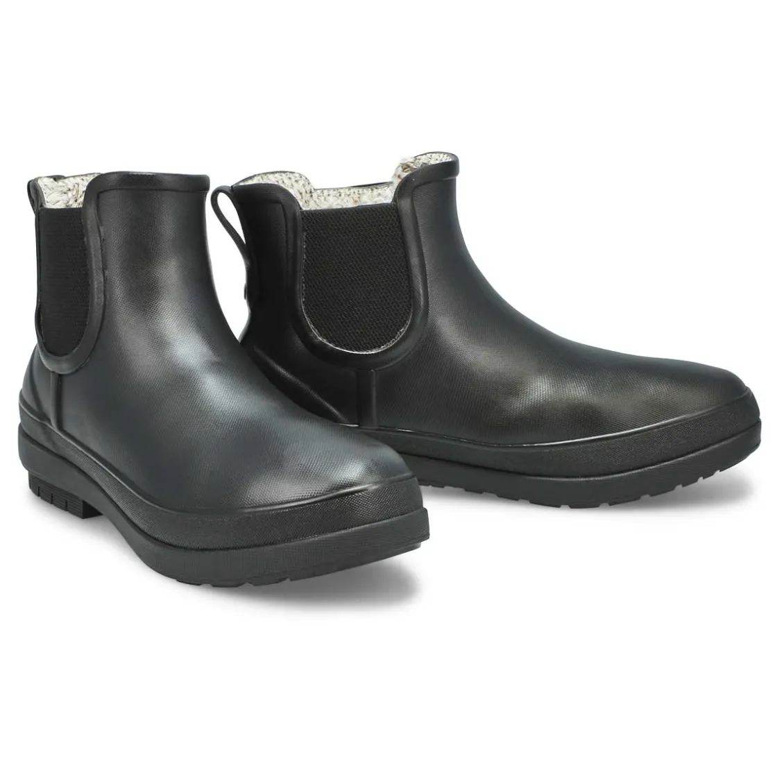 Bogs Amanda Plush II Chelsea Women Black Outlet