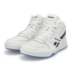 Reebok BB4500 Mid Kids White/Navy/Ice New