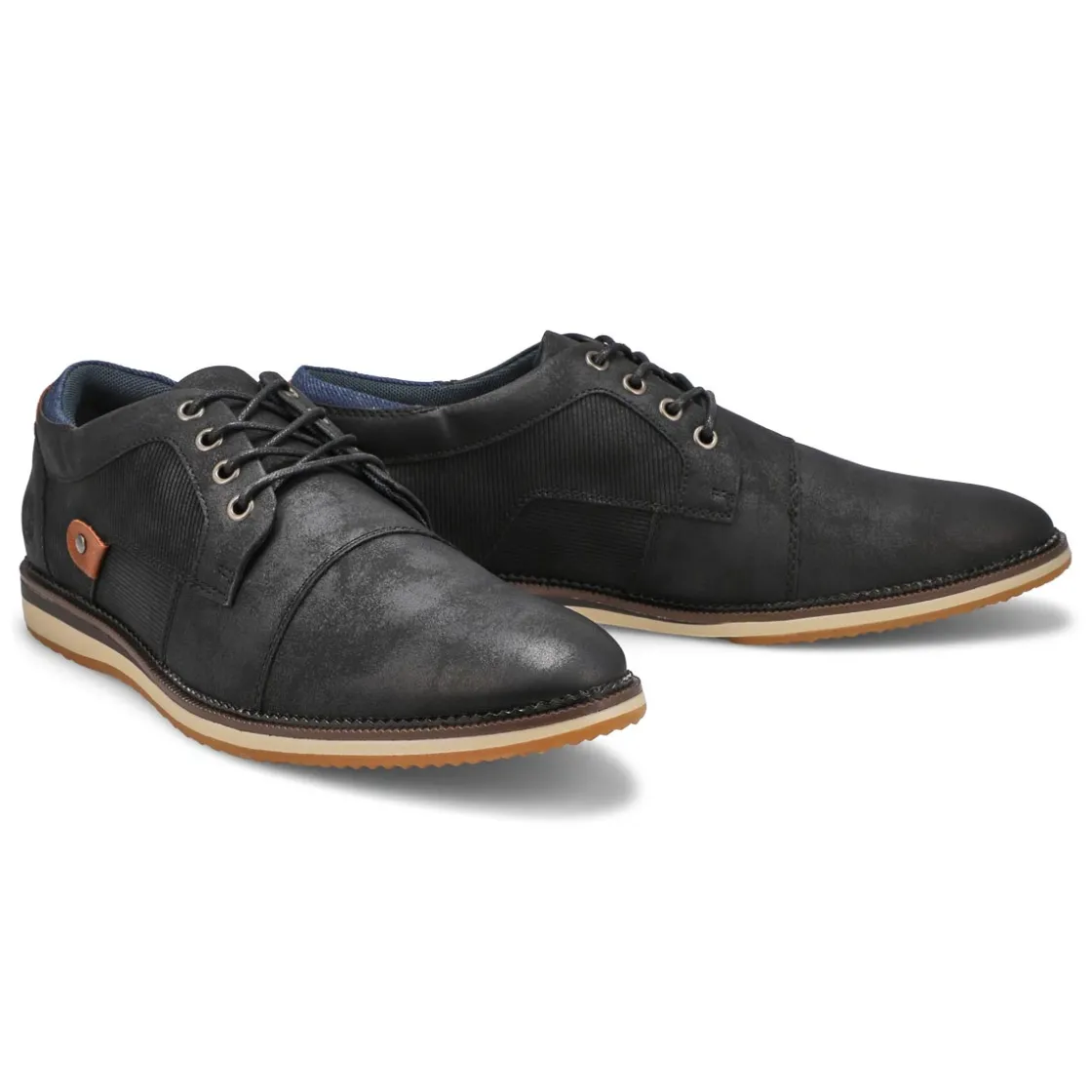 B&B By SoftMoc Bosley Men Black Clearance