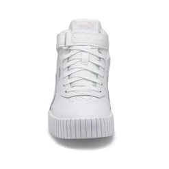 Puma Carina 2.0 Mid Girls White/Silver