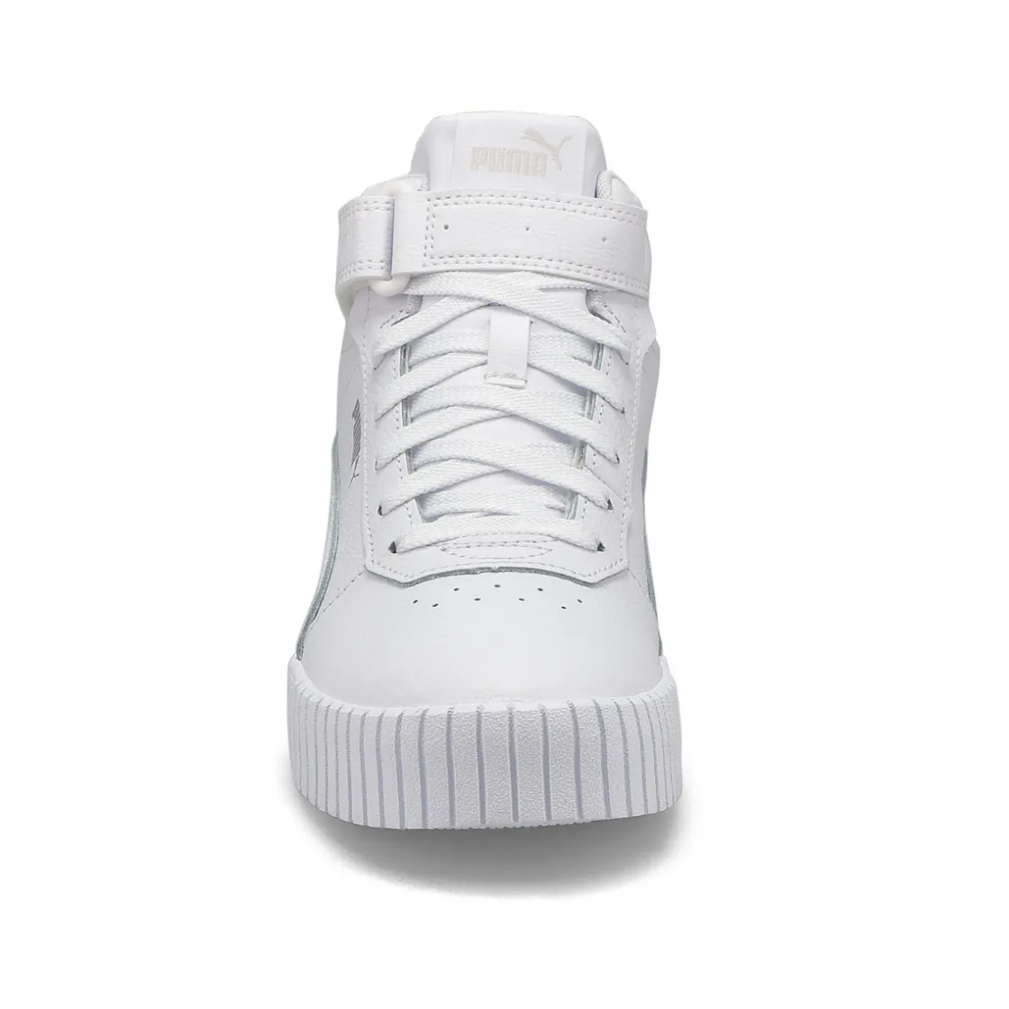 Puma Carina 2.0 Mid Girls White/Silver