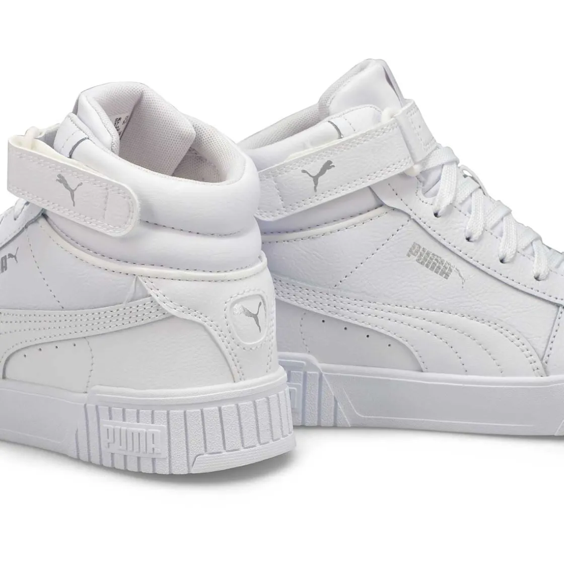 Puma Carina 2.0 Mid Girls White/Silver