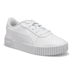 Puma Carina 2.0 PS Girls White/Silver Hot
