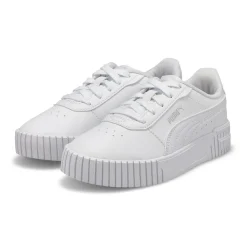 Puma Carina 2.0 PS Girls White/Silver Hot