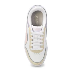 Puma Carina Mia Girls White/Jasmine Flower/Alpine Snow Sale
