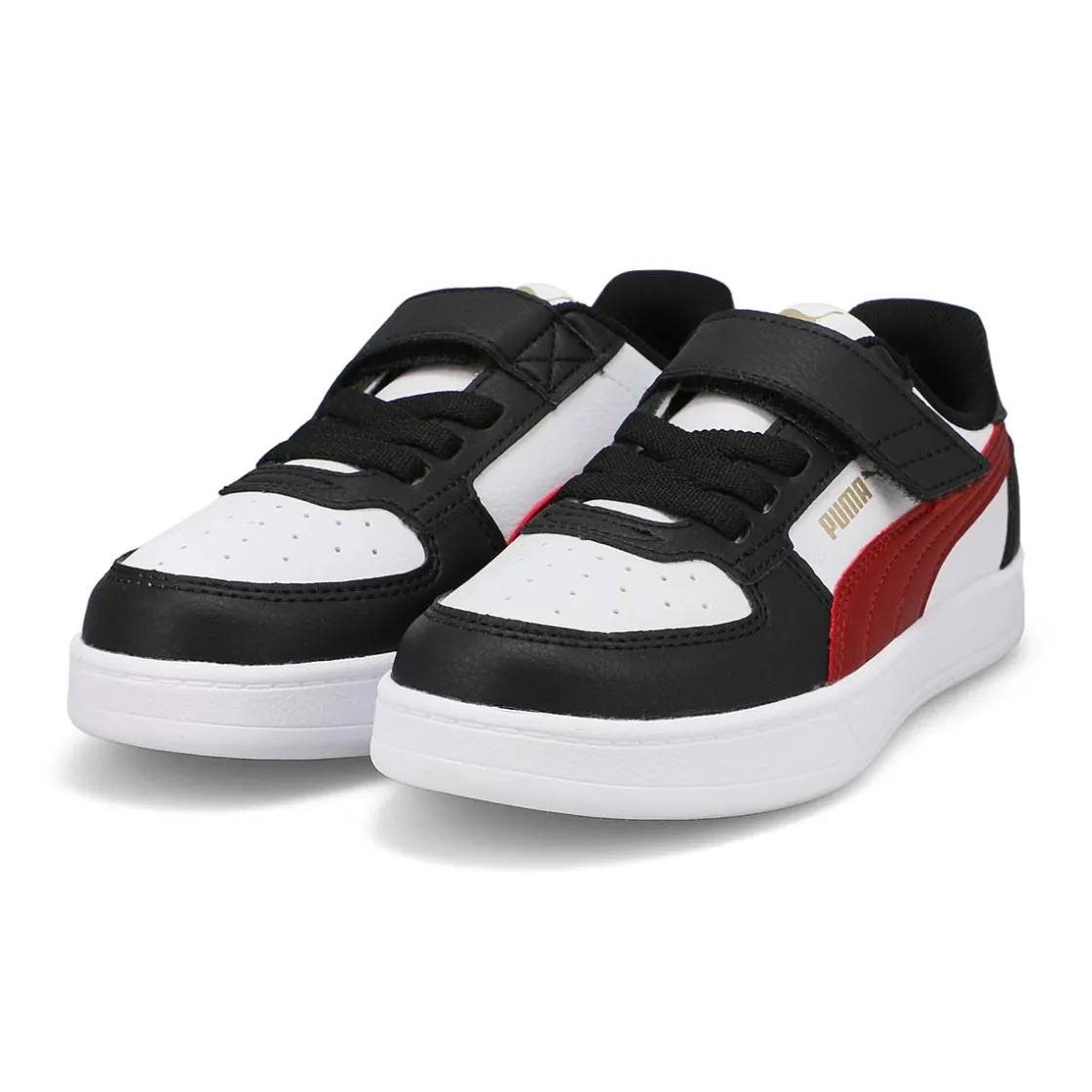 Puma Caven 2.0 AC + PS Kids Black/Red/White Discount