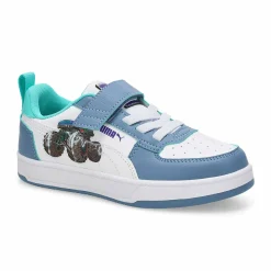 Puma Caven 2.0 Hot Wheels Baby and Toddlers Cool Blue/White/Aquatic