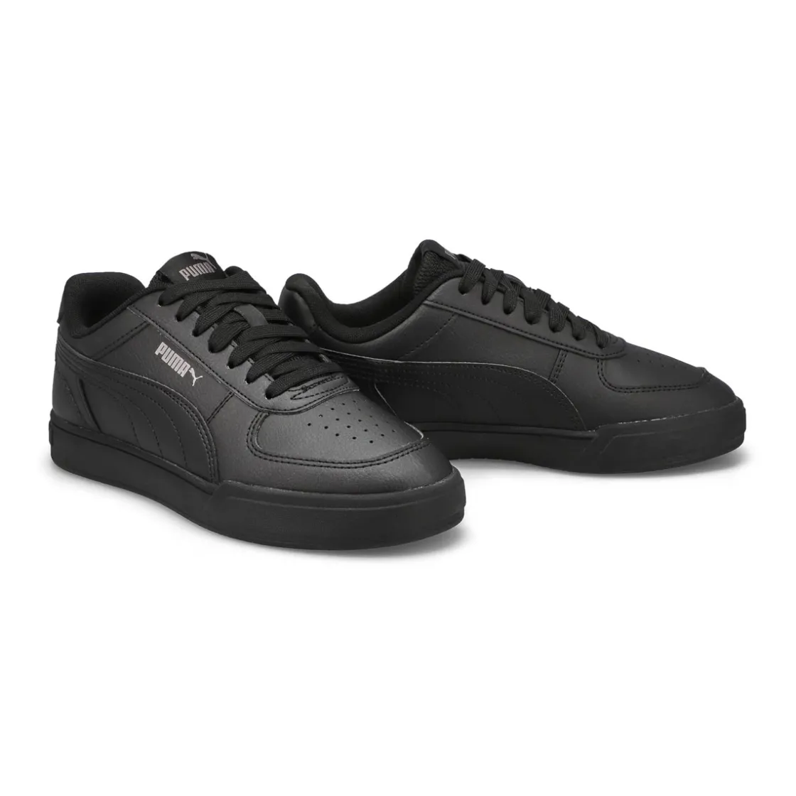 Puma Caven Jr Kids Blk/steel Discount