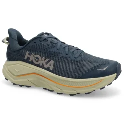 HOKA Challenger 8 Men Faded Navy/Pampass Grass Discount