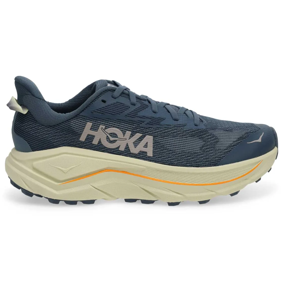 HOKA Challenger 8 Men Faded Navy/Pampass Grass Discount