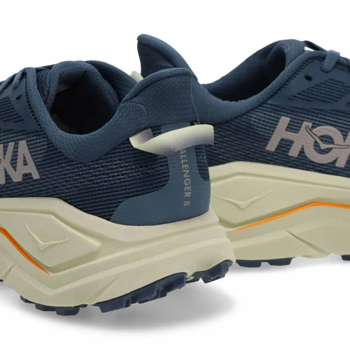 HOKA Challenger 8 Men Faded Navy/Pampass Grass Discount