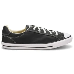 Converse Chuck Taylor All Star Dainty Lucky Leather Women Black/White/Black New