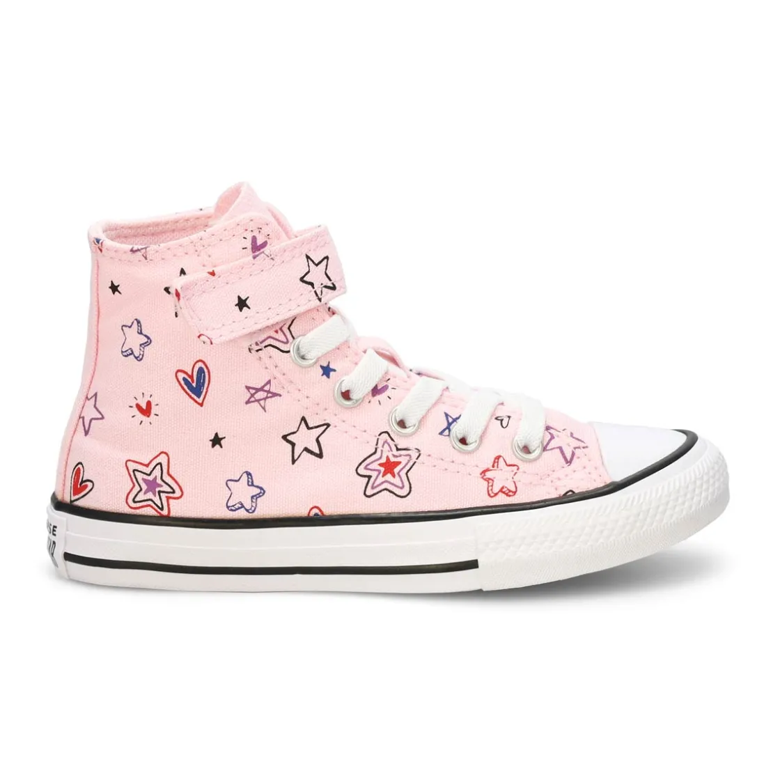 Converse Chuck Taylor All Star Doodles Girls Pink Frosting/Red/My Jam Hot