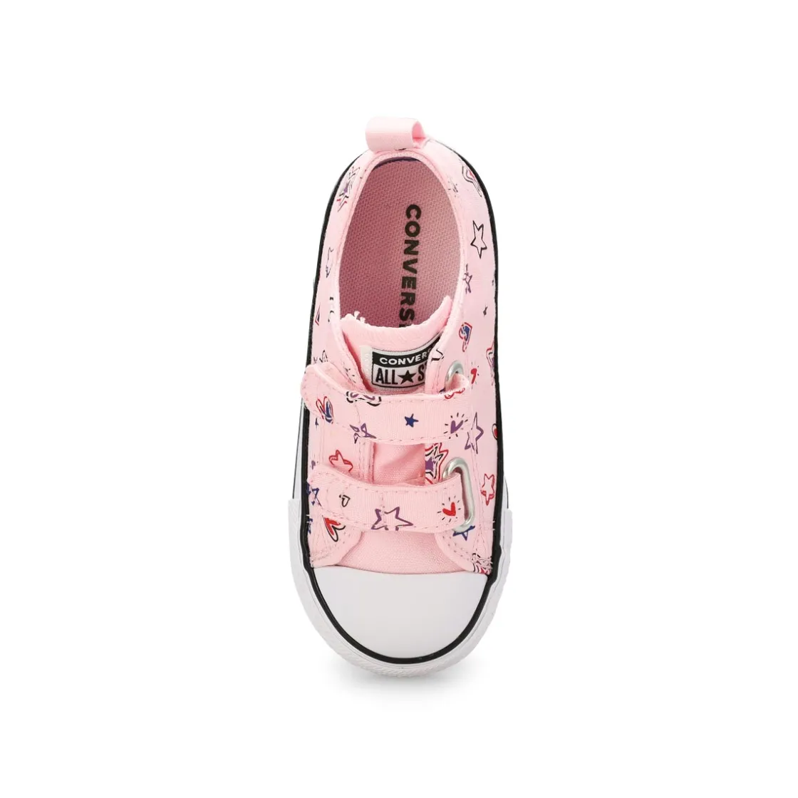 Converse Chuck Taylor All Star Doodles Baby and Toddlers Pink Frosting/Red/My Jam Outlet