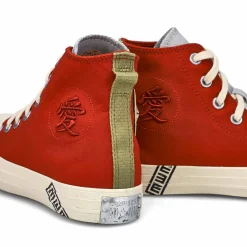 Converse Chuck Taylor All Star Hi Gaara Women Red/Ivory Clearance