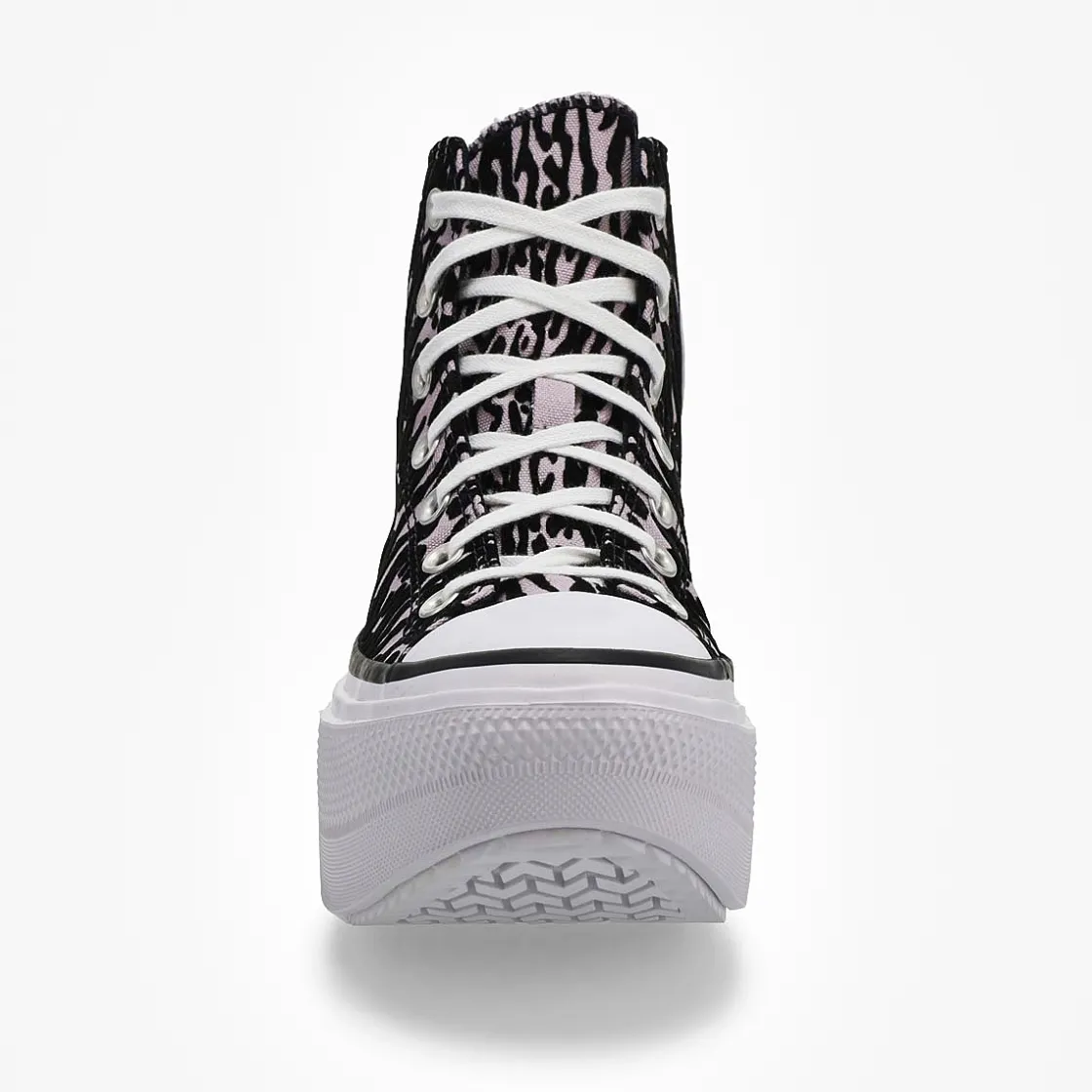 Converse Chuck Taylor All Star Leopard-Double Stack Hi Women Frozen Thistle Sale