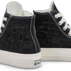 Converse Chuck Taylor All Star Lift Flower Play Women Black/Black Clearance