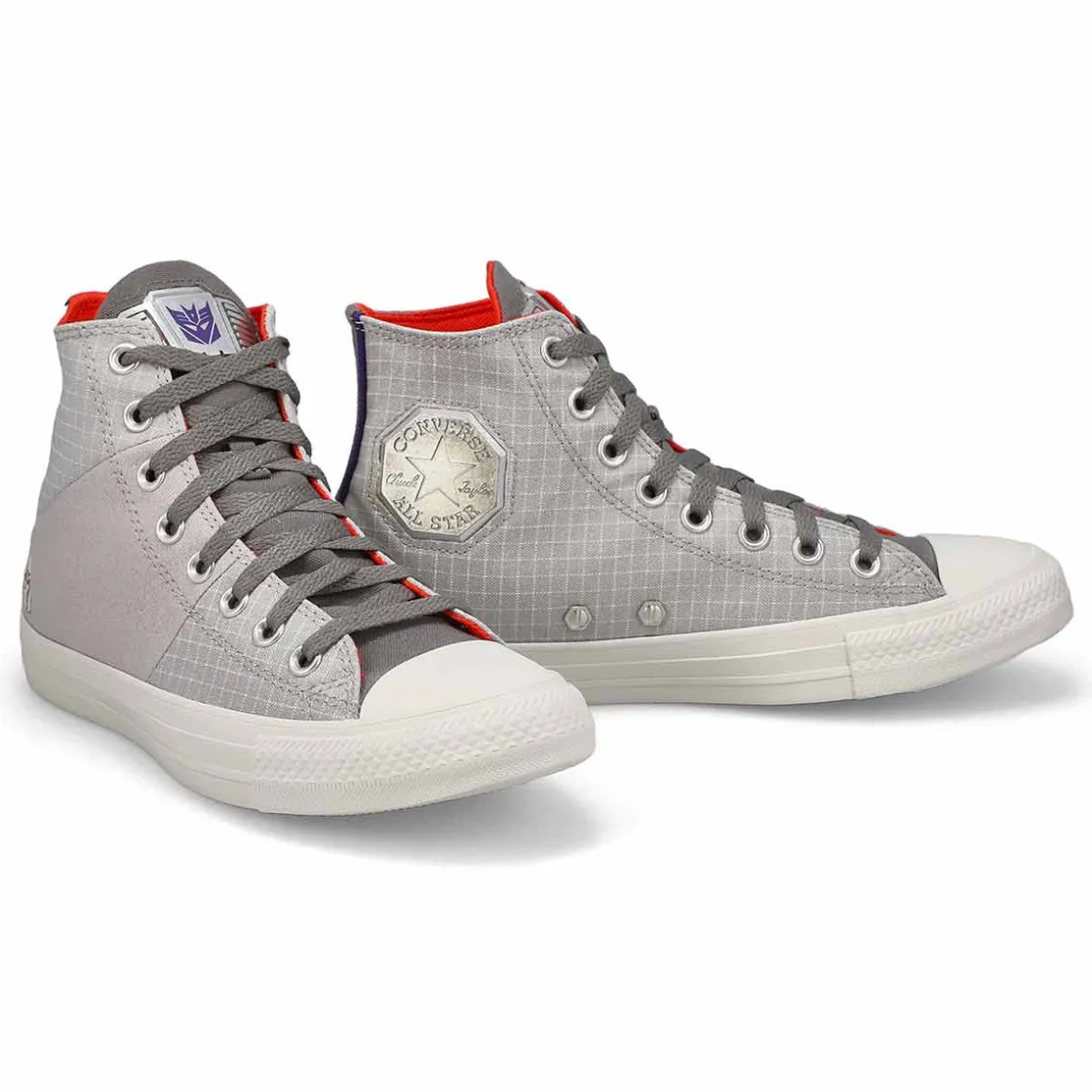 Converse Chuck Taylor All Star Megatron Women Black/Grey/Court Purple Sale
