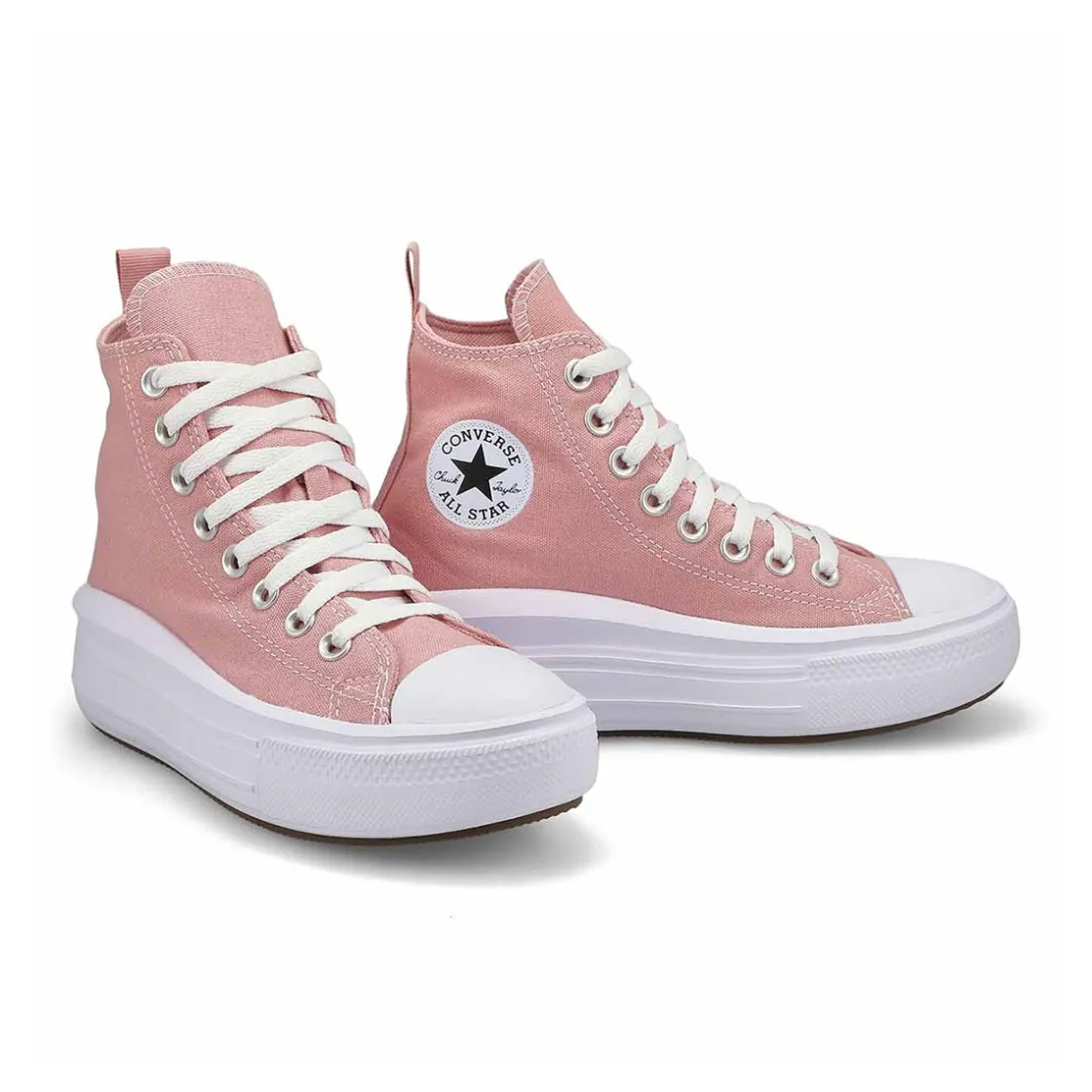 Converse Chuck Taylor All Star Move Girls Static Pink/White/Black Best