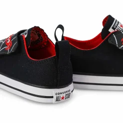 Converse Chuck Taylor All Star Spiderweb Kids Black/White/Red Sale