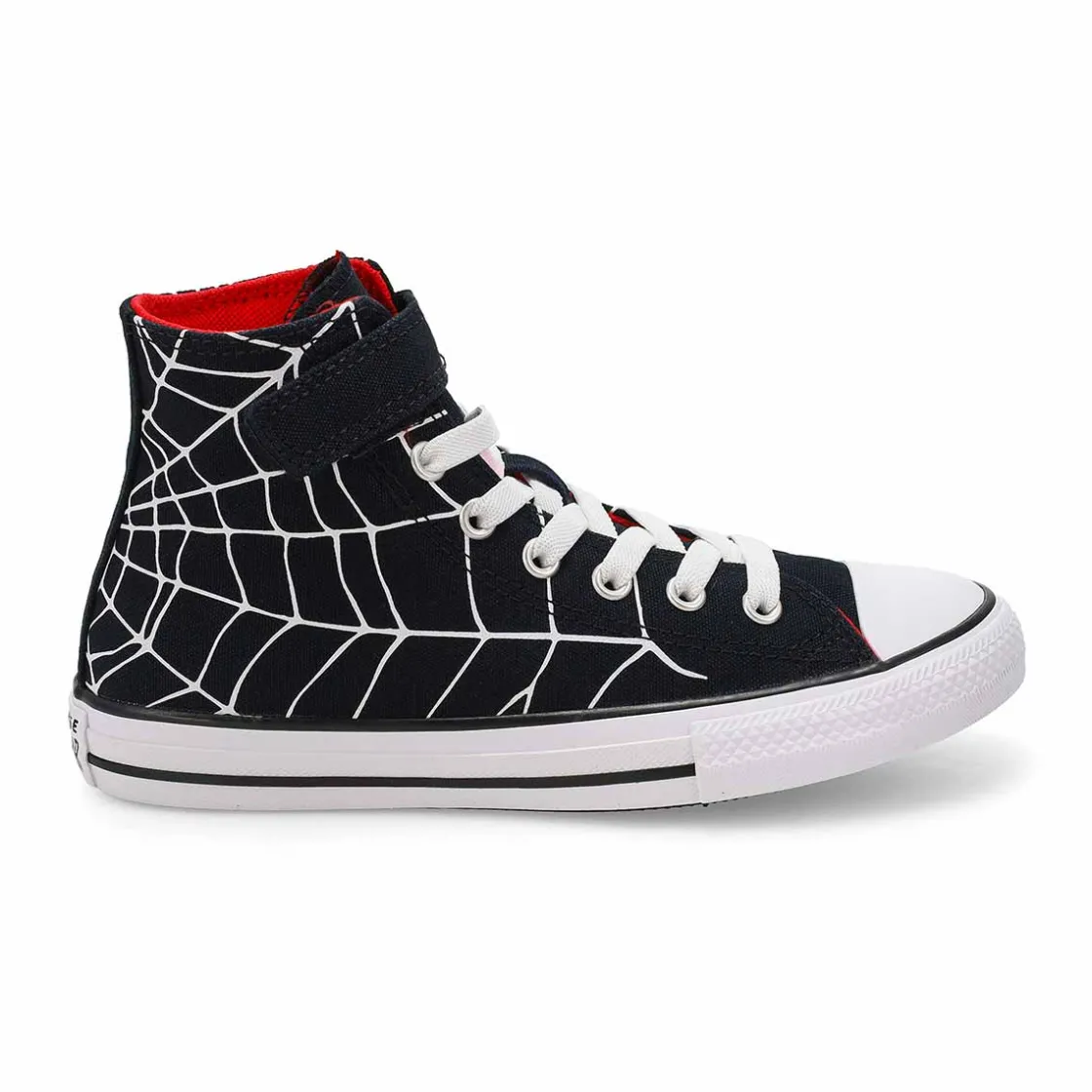 Converse Chuck Taylor All Star Spiderweb Kids Black/White/Red Sale