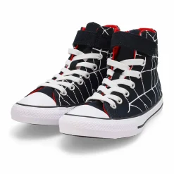 Converse Chuck Taylor All Star Spiderweb Kids Black/White/Red Sale