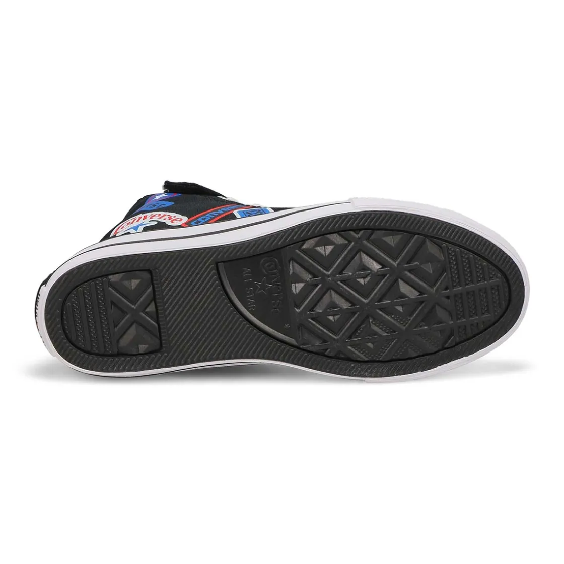 Converse Chuck Taylor All Star 1V Sticker Stash Boys Black/Fever/Blue Discount