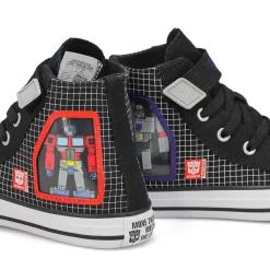 Converse Chuck Taylor All Star 1V Transformers Hi Kids Black/White/Red Online