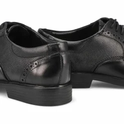 Clarks Lite Tie Men Black Combi Best