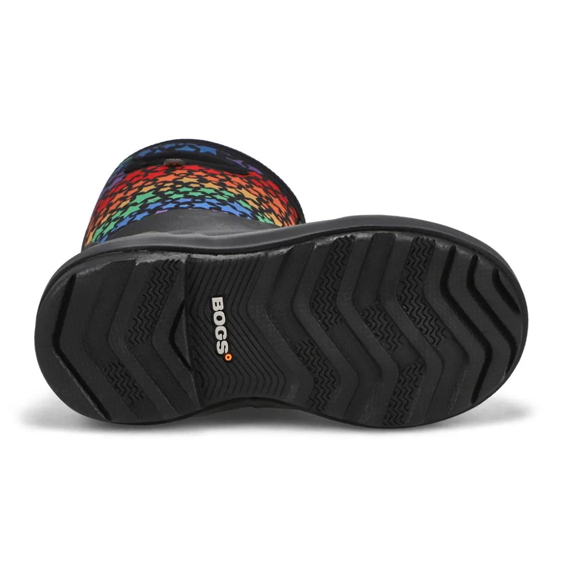 Bogs Classic II Rainbow Stars Girls Black/Multi