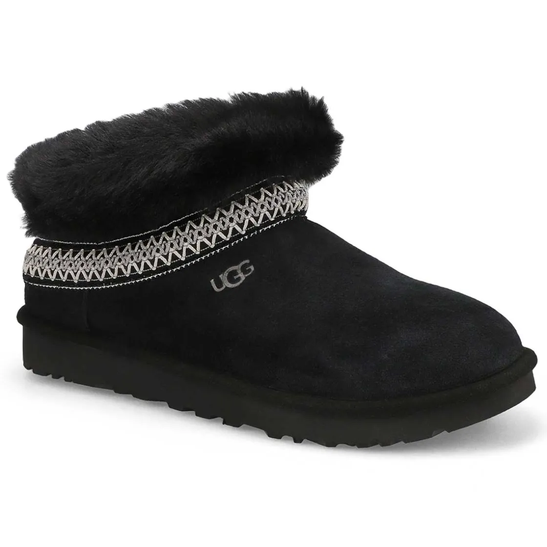 UGG Classic Mini Crescent Women Black Hot