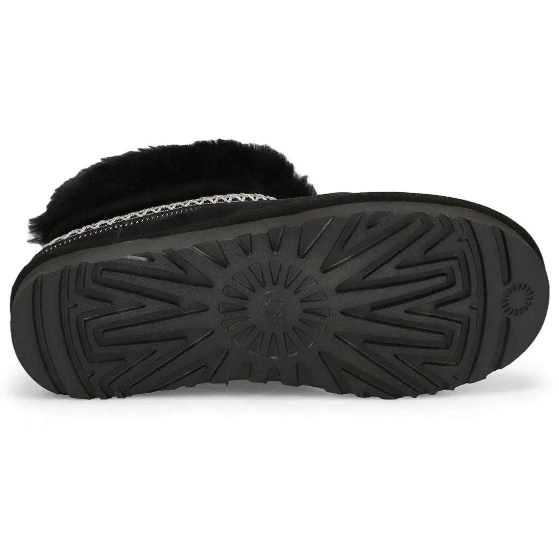 UGG Classic Mini Crescent Women Black Hot