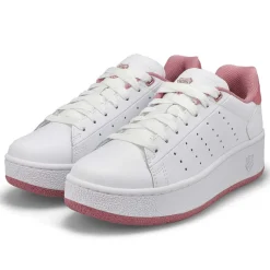 K-SWISS Classic PF Platform Women White/Foxglove Outlet