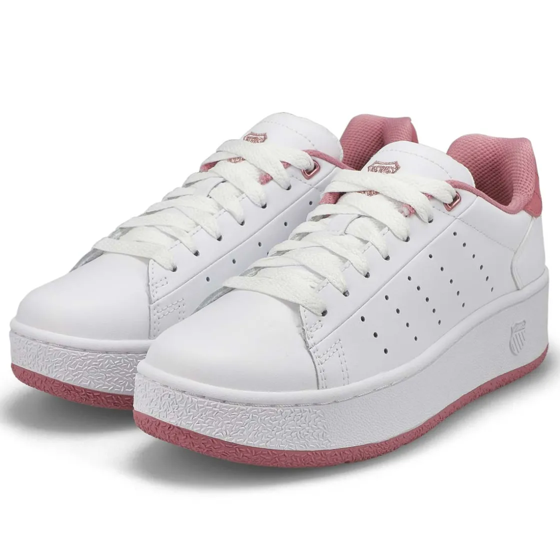 K-SWISS Classic PF Platform Women White/Foxglove Outlet