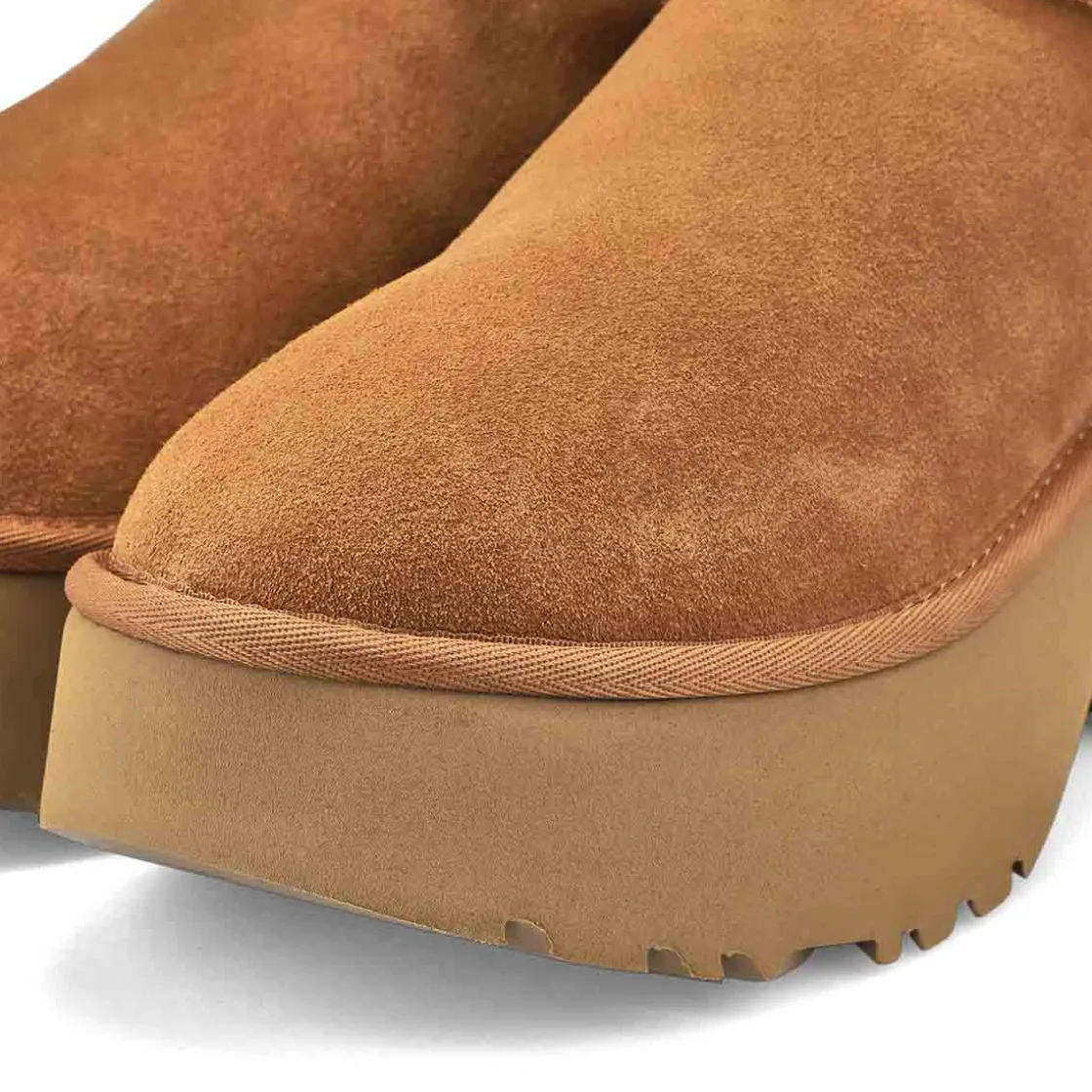 UGG Classic Twin Seam New Heights Women Chestnut Hot
