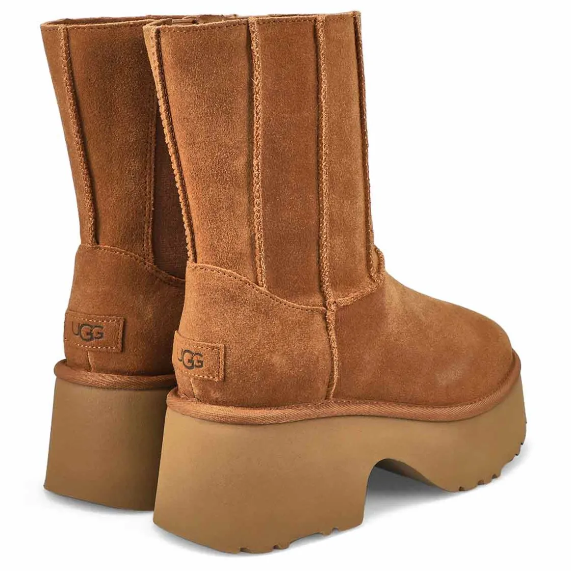UGG Classic Twin Seam New Heights Women Chestnut Hot