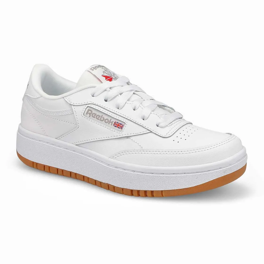 Reebok Club C Double Kids White New