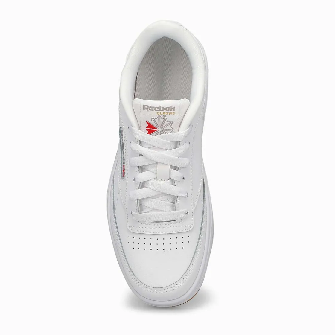 Reebok Club C Double Kids White New