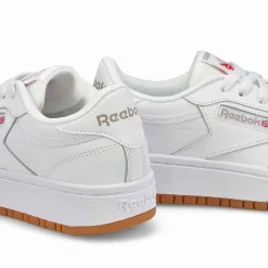 Reebok Club C Double Kids White New