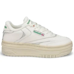 Reebok Club C Extra Co Women Chalk/Chalk/Glengreen Discount